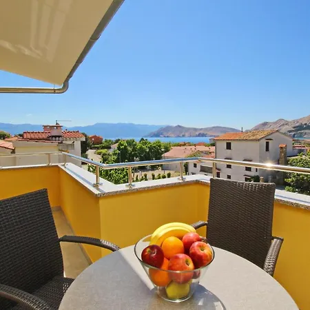 With A Parking Space Baska, Krk - 18716 Apartman Baška